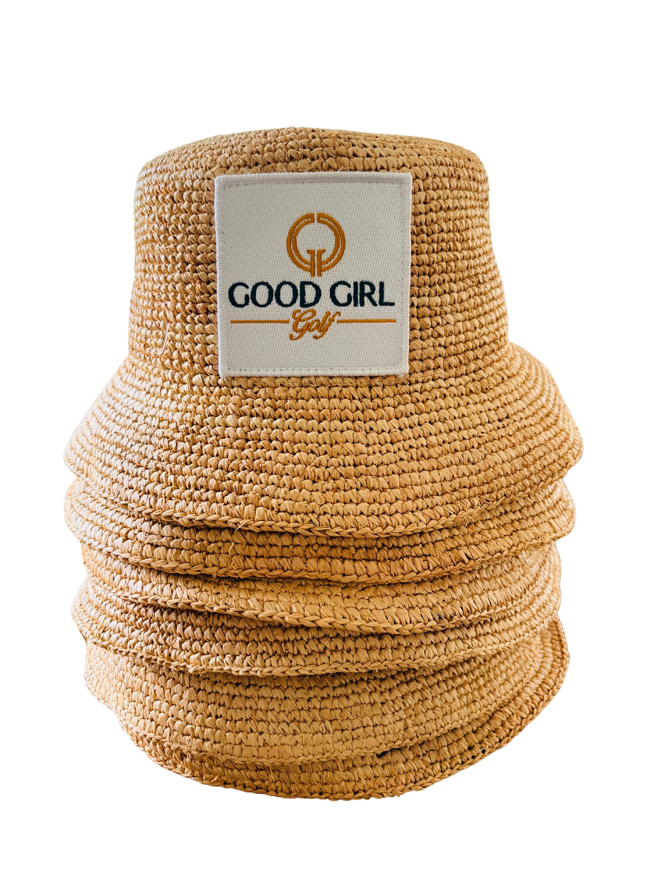Summer Summit Legacy Patch Raffia Bucket Hat